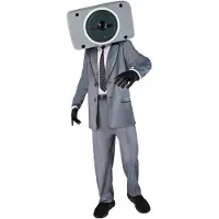 Rubies Skibidi Toilet Child-speakerman (122 Cm) Brugerdefineret