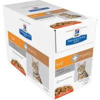 Hill's Pet Nutrition Prescription Diet k/d + Mobility Kattefoder - Vådfoder - 12 x 85 g