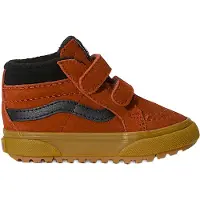 Vans - Mærker - SK8-Mid Reissue V Insulated Bordeaux til UnisexUld - Børnetoj Størrelse 19