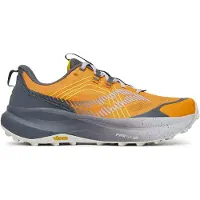 Saucony - Trail løbesko - Xodus Ultra 4 Fuego/Carbon til Unisex - Størrelse 42,5 - Orange