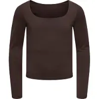 Kids Only Top l/æ - KogEa - Coffee Bean - - 7-8 år (122-128) - Tanktop