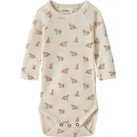 Lil´ Atelier Sparkedragt/Body beige / brun