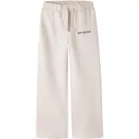Name it Sweatpants - Wide - NkfLioca - Peyote Melange - - 6 år (116) - Sweatpants