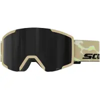 SCOTT - Skibriller - Shield Mojave Beige Amp Black Chrome S3 til Unisex