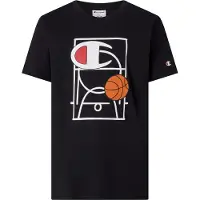Champion T-shirt - Sort - - 15-16 år (170-176) - T-Shirt