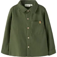 Lil´ Atelier Skjorte - NmmNeppo - Cypress - - 5 år (110) - Skjorte