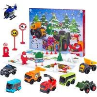 Dickie Toys - Køretøjer - 24 Låger - - OneSize - Kalender