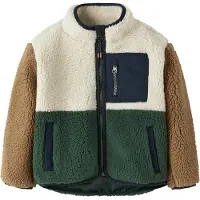 Name It Mini Fleecejakke - Teddy - NmmMacey - Noos - Jungle Green - - 3 år (98) - Fleecejakke