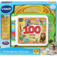 Vtech Legetøj - Mine Første 100 Dyr - - OneSize - Legetøj