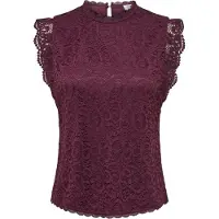 JDY Bluse 'JDYLOTAS' merlot