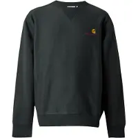 Carhartt WIP Sweatshirt 'American Script' grafit
