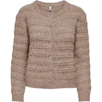 ONLY Cardigan 'ONLCABALA' lysebrun