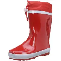 Playshoes Gummistøvler rød / hvid
