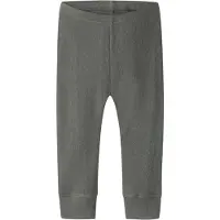 Name it Leggings - Uld/Silke - Rib - NbmWossa - Mulled Basil - - 74 - Leggings - Uld