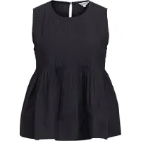 Object Plisseret Peplum Top