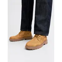 Jack & Jones Snørestøvler 'JFWAINSWORTH' sennep / sort