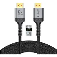 Tech-Protect UltraBoost HDMI 2.1 4K 120 Hz / 8K 60 Hz-kabel, 300 cm – Svart