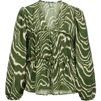 Object Bindelukning Foran Bluse