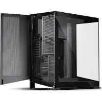 Phanteks NV series NV9 MKII - FT - udvidet ATX - sidepanel med vindue (hærdet glas) - ingen strømforsyning - sort satin - USB/Lyd