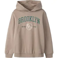 Name It Kids Sweatshirt mørkebeige / mørkegrøn