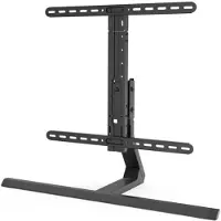 Hama - Stativ - for LCD display - swivel, tilt, height-adjustable, up to 40 kg - stål - sort - skærmstørrelse: 32-65