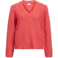 Object Strik Med V-udskæring Jumper