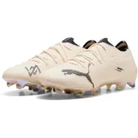 Puma x REPRESENT 247 ULTRA NITRO 7 ULTIMATE FG Football Boots Unisex, Men, Sugared Almond/Black/White, 42