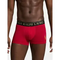 Ralph Lauren Boksershorts gylden gul / rød / sort