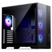 Phanteks XT M5 ATX-kabinet T.G. Mesh 120 mm DRGB PWM x4, sort