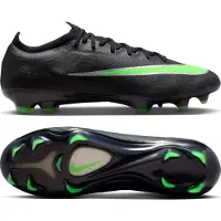 Nike Mercurial Vapor 17 Elite FG Shadow - Sort/Grøn - Græs (FG), størrelse 43