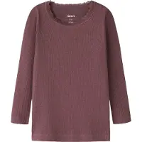 Name it Bluse - Rib - Noos - Nmfkab - Wild Ginger - - 2 år (92) - Bluse