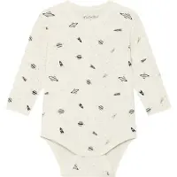 Minymo Body l/æ - Viskose - Niagara Mist m. Planeter - - 68 - Body L/Æ