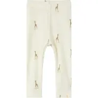 Name it Leggings - Rib - NbnGavo - Turtledove/Giraffe - - 68 - Leggings