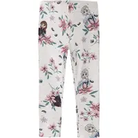 Name It Mini Leggings - Frozen - NmfJalinda - Peyote Melange - - 3 år (98) - Leggings