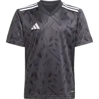 Adidas T-shirt - Team Icon25 - Utility Black/Hvid - - 10 år (140) - T-Shirt