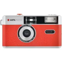 Agfa AgfaPhoto - Point & Shoot-kamera - 35mm - objektiv: 32 mm rød
