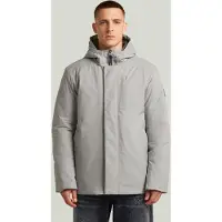 G-Star Clean Vodan Padded Hooded Jacket - Grey - Men
