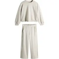 The Set Joggingdragt ecru