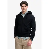 Superdry Sweatjakke 'Essential' natblå
