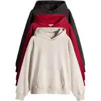 The Set Sweatshirt beige / choko / rød
