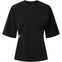 Pieces Pcsigne Knapdetalje T-shirt
