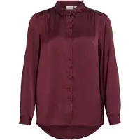 Vila Bluse 'VISofie' bordeaux