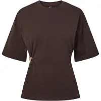 Pieces Pcsigne Knapdetalje T-shirt