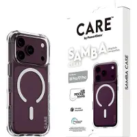CARE by PanzerGlass Samba Case Transparent w. White MagSafe Apple iPhone 18 Pro | 17 Pro