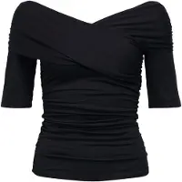 Object Off-shoulder Rynkeeffekt Top