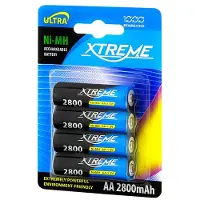 BLOW XTREME Ultra - Batteri 4 x AA type - NiMH - (genopladelige) - 2800 mAh