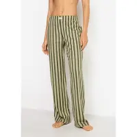LASCANA Pyjamasbukser guld / khaki / mørkegrøn