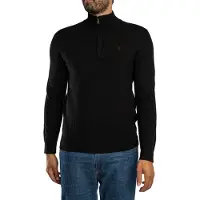 Superdry Essential Lightweight Wool Blend Halv Lynlås Sweater