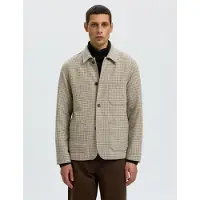 Selected Jakke 'SLHLandon' sand / grå