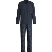Calida Pyjamas lang blå / safir